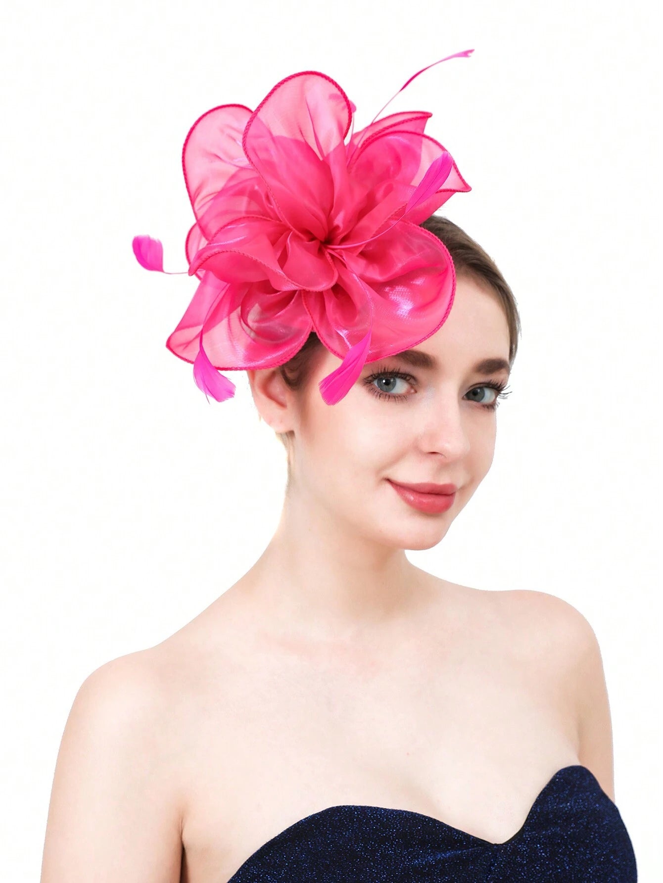 Hot Pink Fascinator Hat