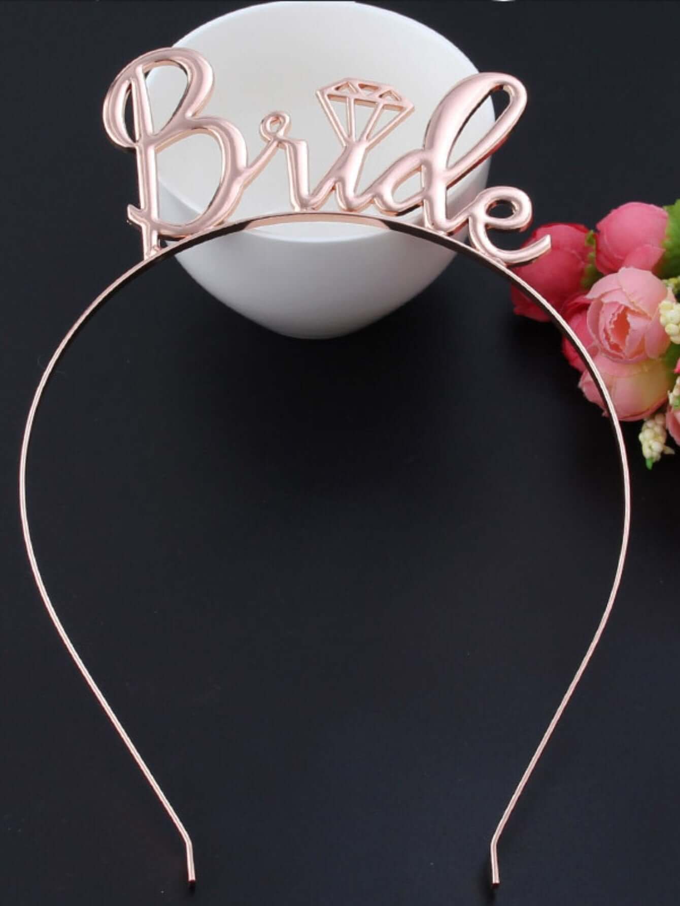 Bride To Be Crown Headband