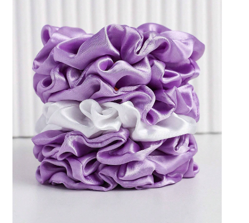 Single Satin Hair Scrunchie