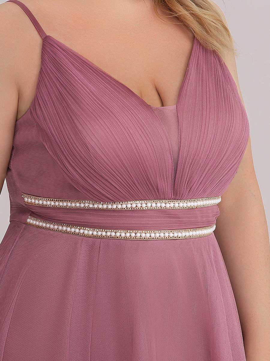 Plus Size High Low Prom Dresses With Spaghetti Straps