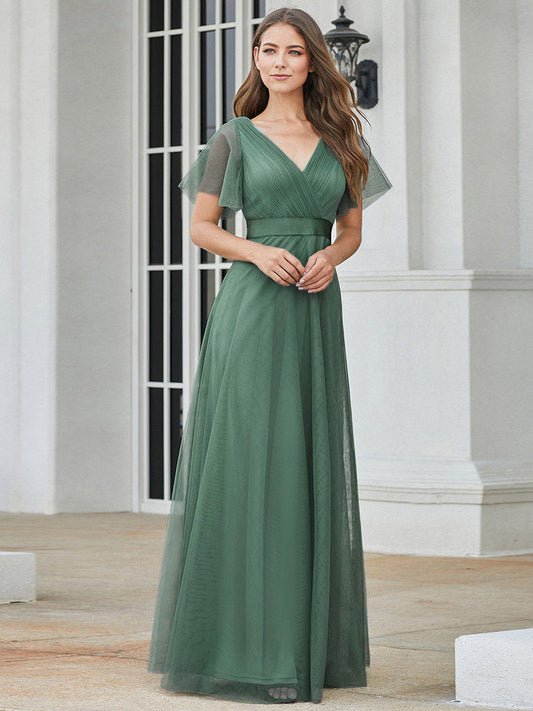 Floor-Length Bridesmaid Dresses