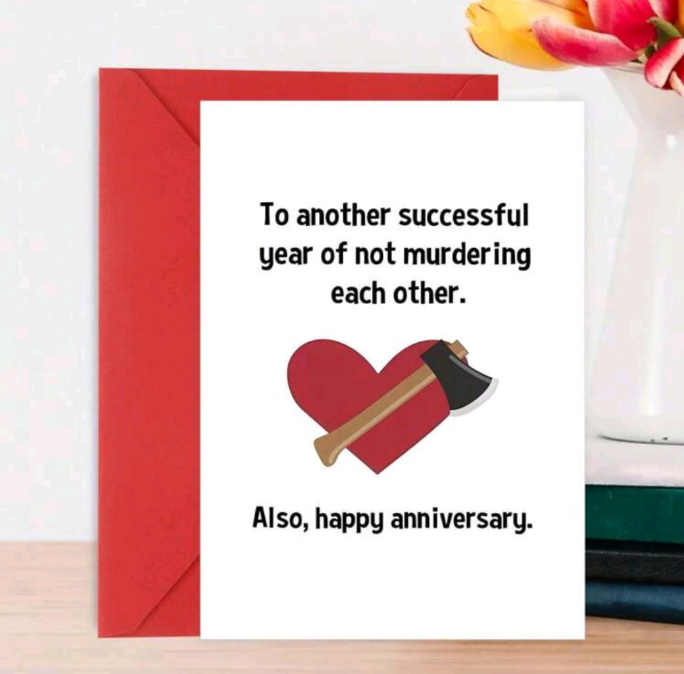 Warm Anniversary Greeting Card