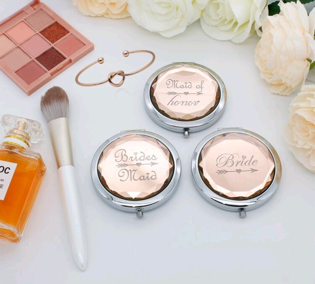 1pc Maid of Honor Makeup Mirror