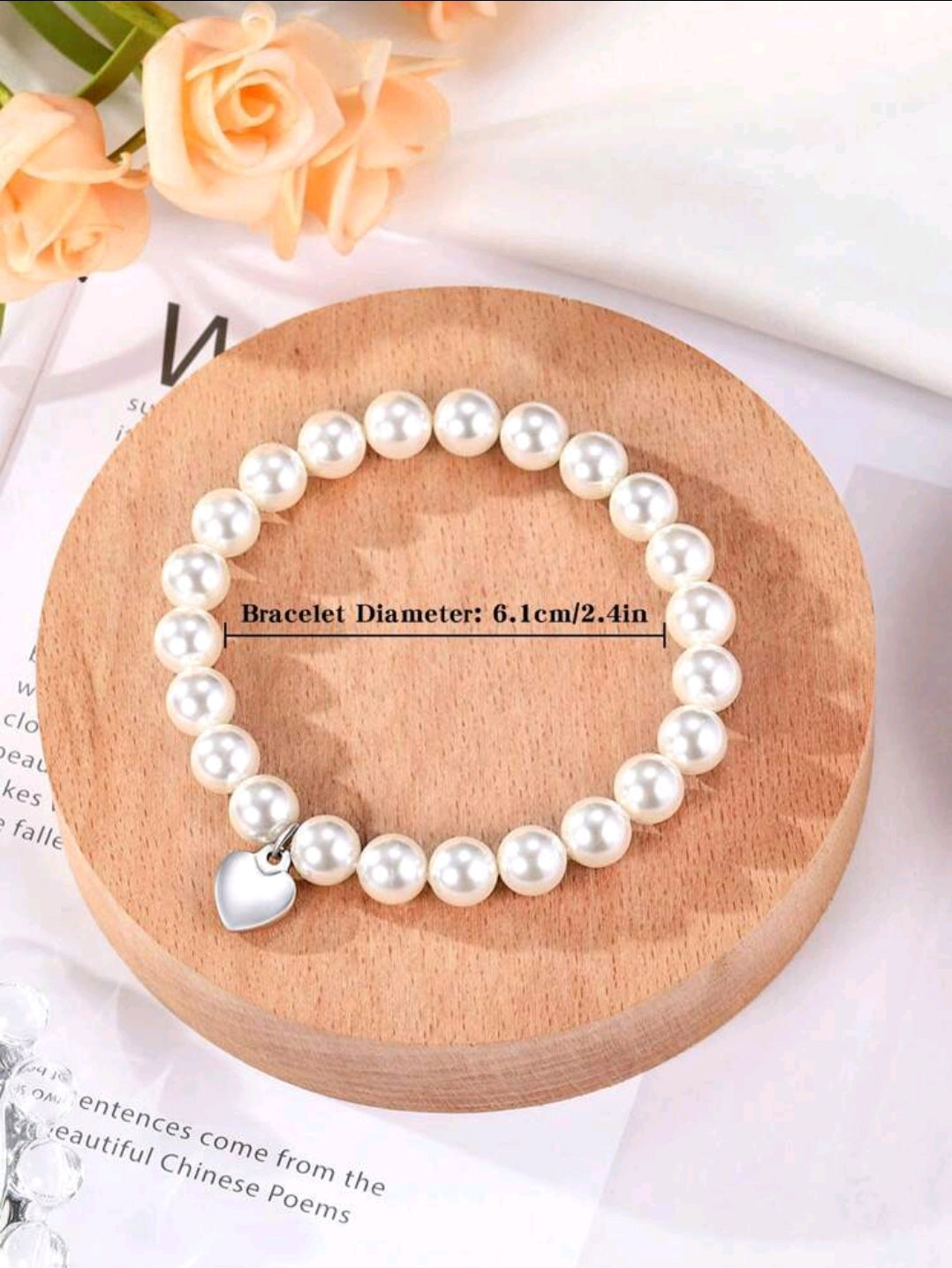 Mother of Groom Bracelet With Blessing Card