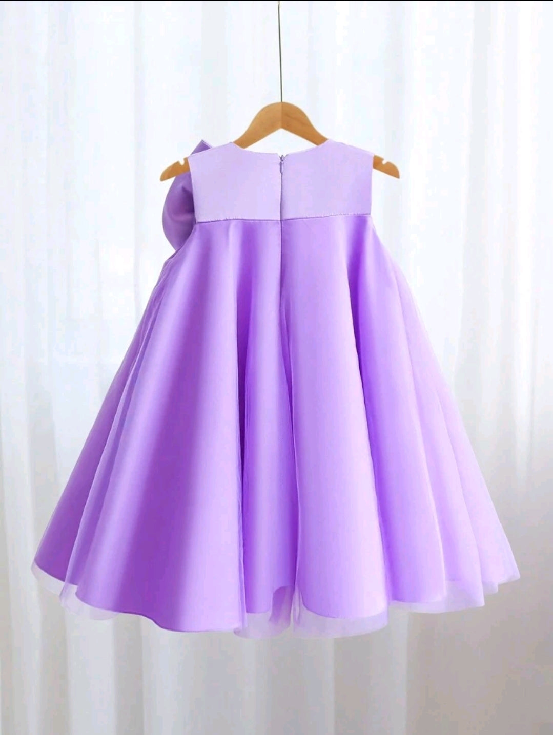 Birthday Party Dress for Girls Purple