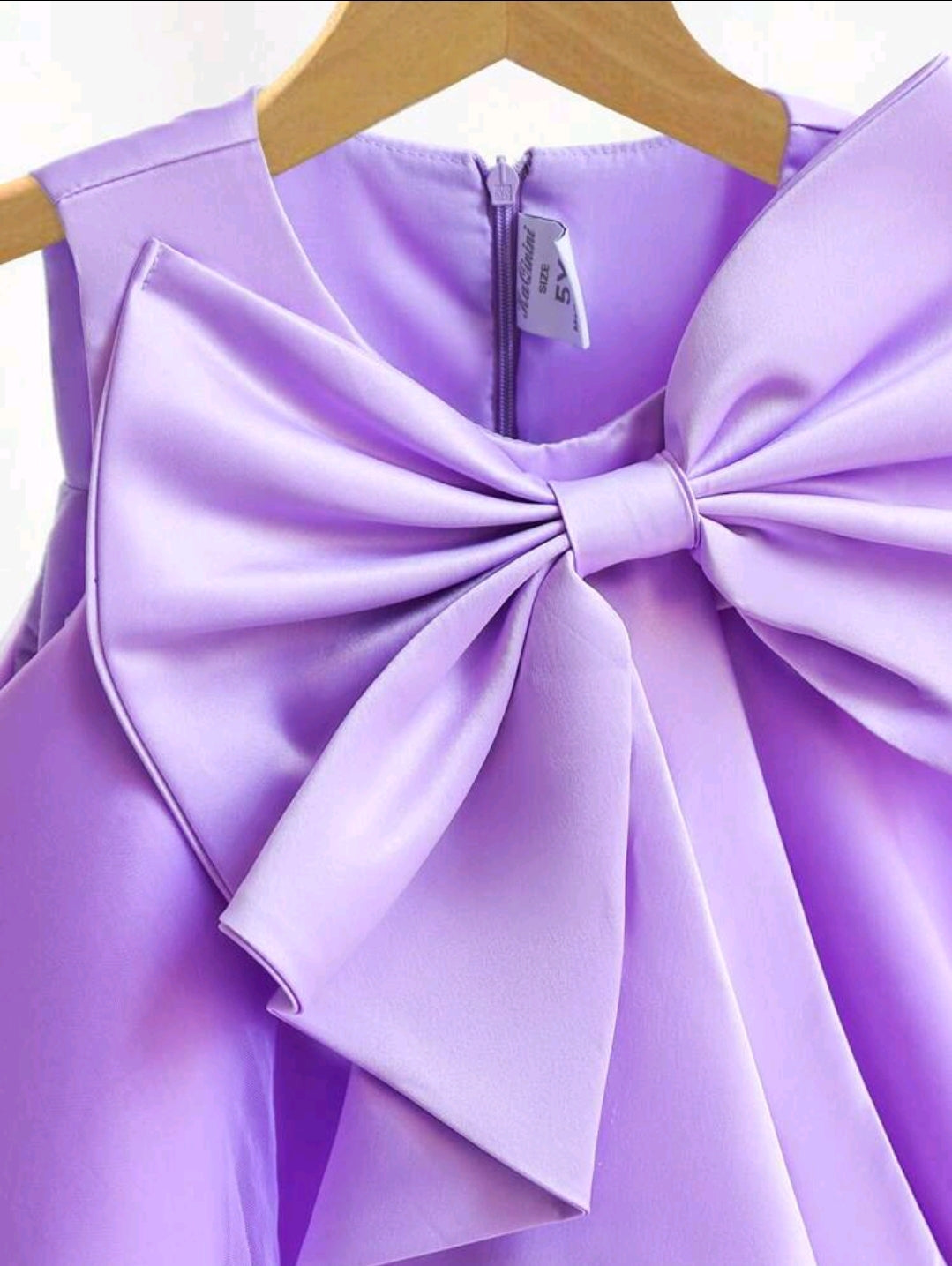 Birthday Party Dress for Girls Purple