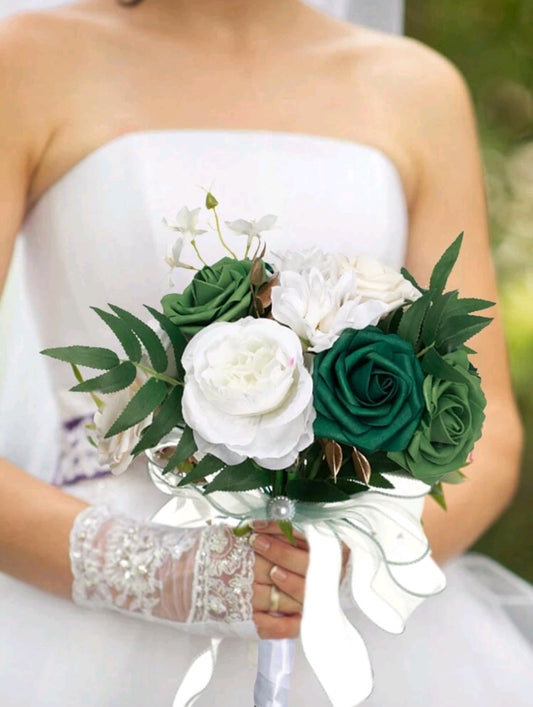 Bridal Greenery Wedding Bouquet