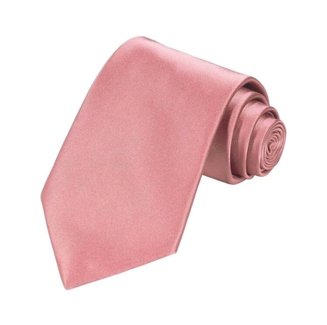 Groomsmen Solid Color Wedding Tie