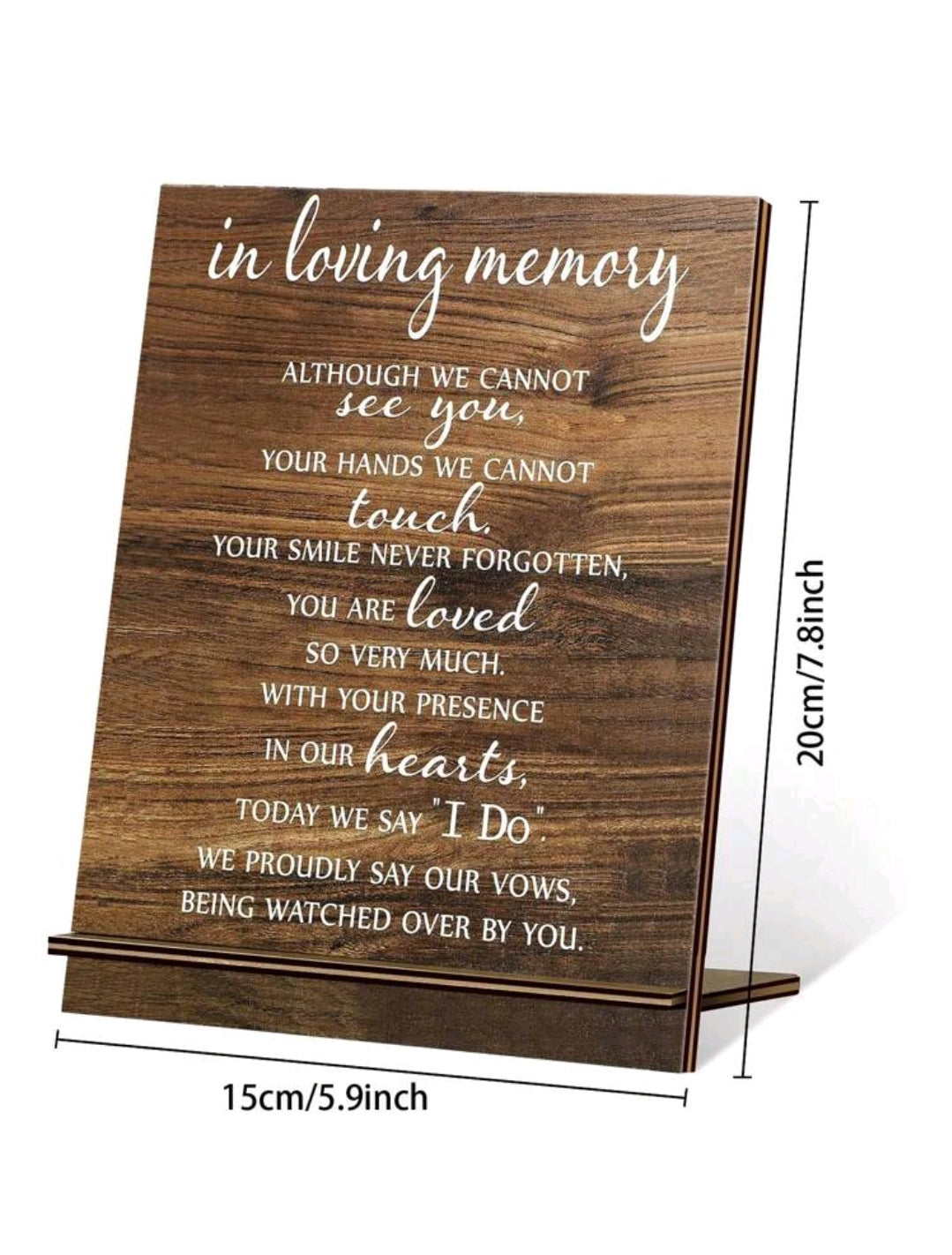 Memory Wedding Sign