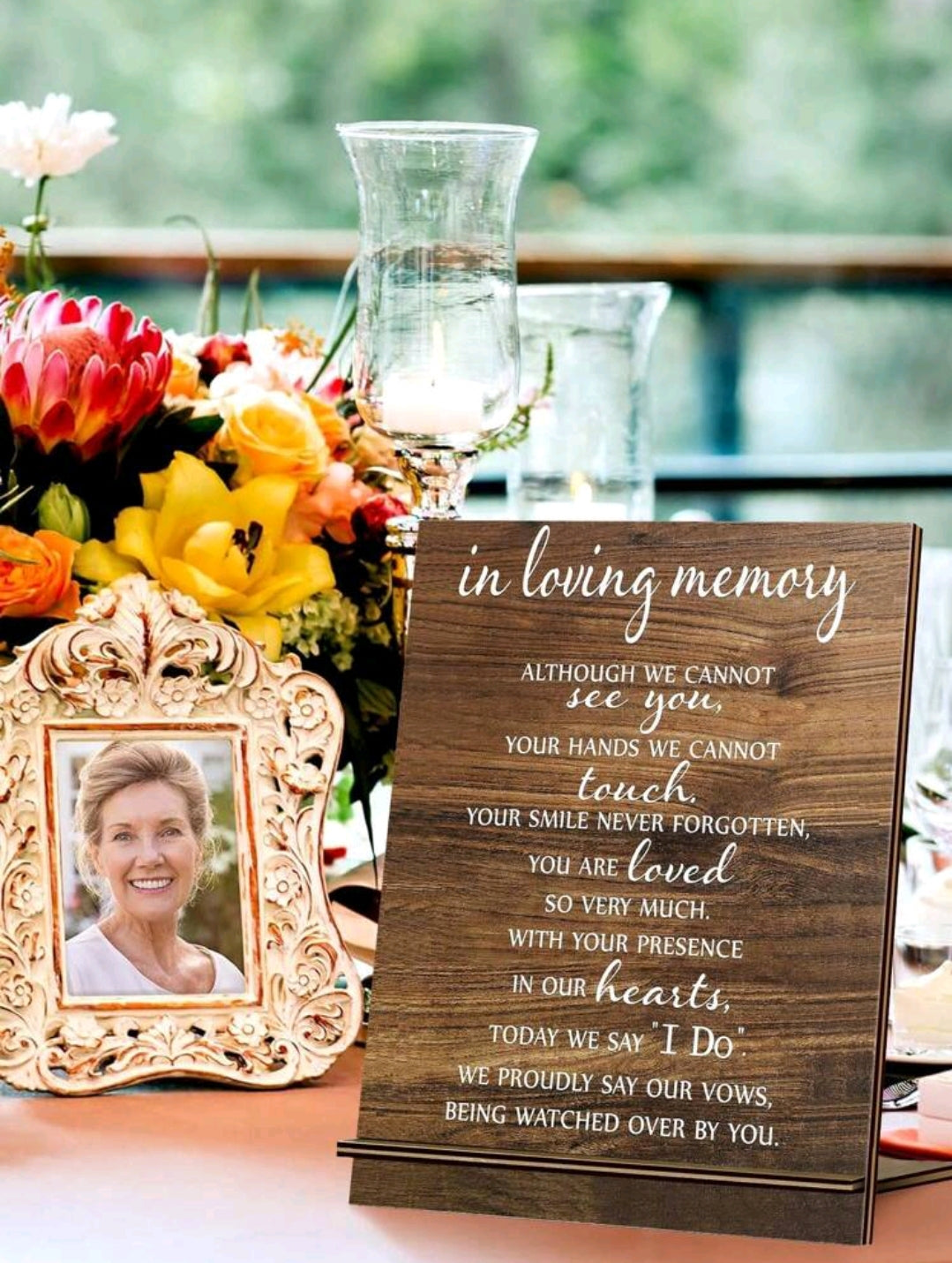 Memory Wedding Sign