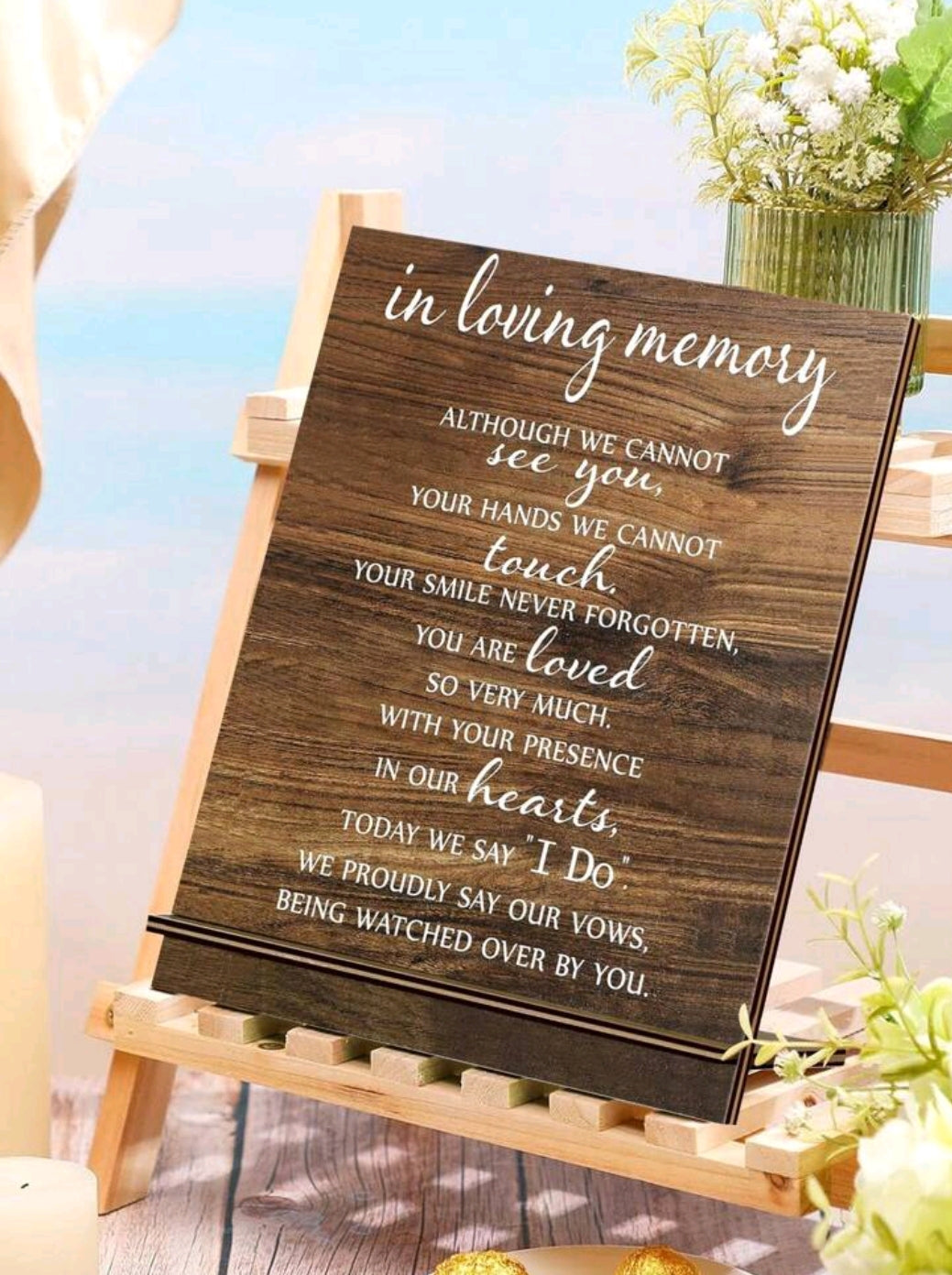 Memory Wedding Sign