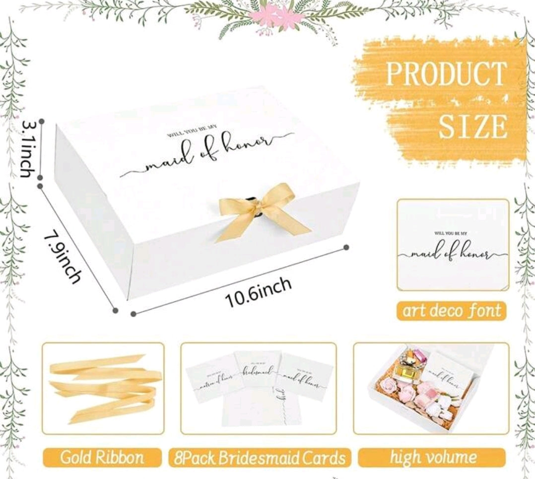 Matron of Honor Proposal Box