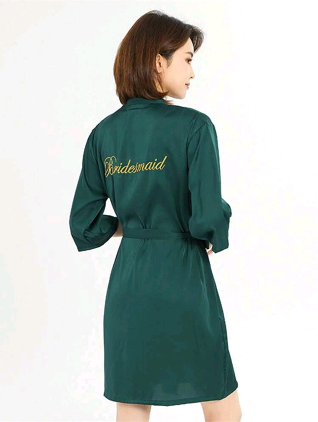 Bridesmaids Robe Green