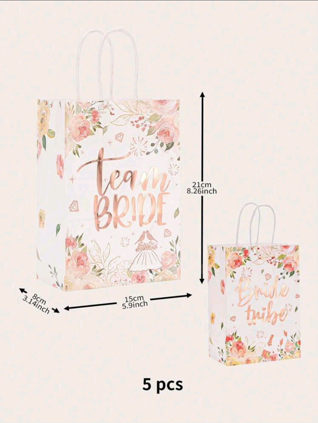 Small Bridesmaid Gift Bags