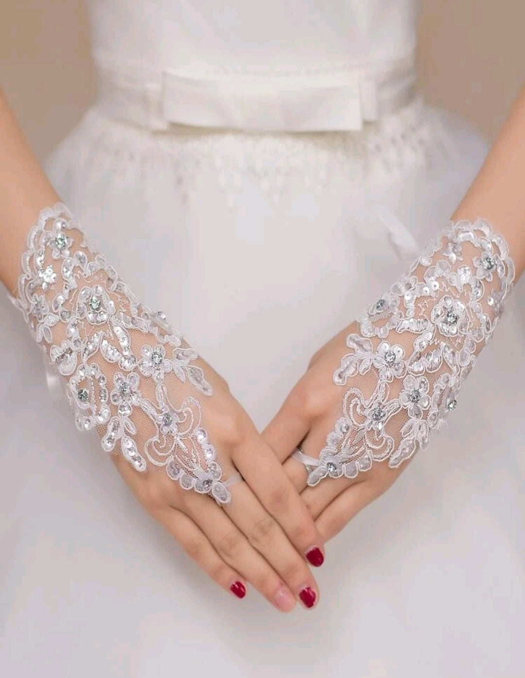 Lace Bridal Gloves