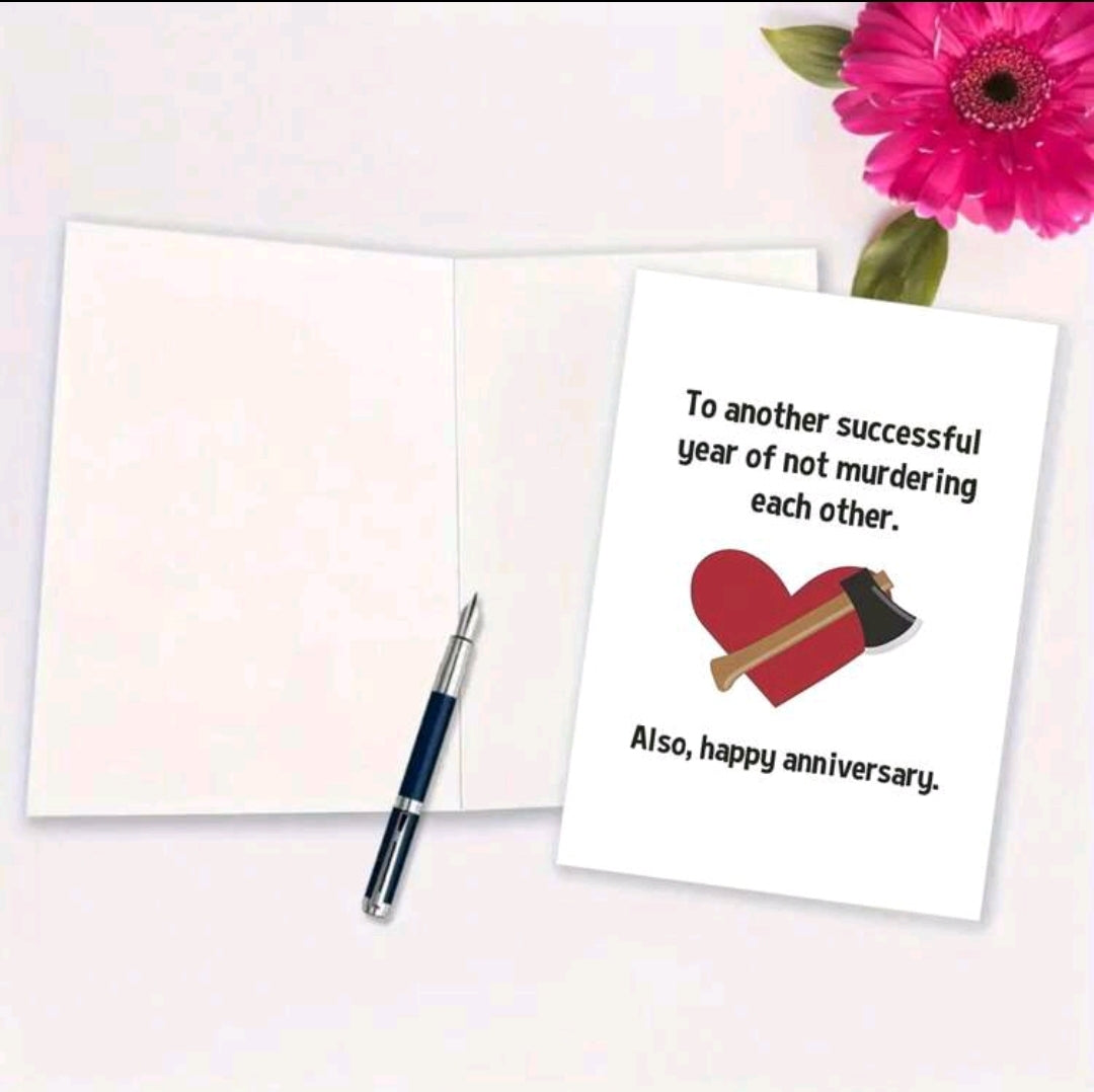 Warm Anniversary Greeting Card