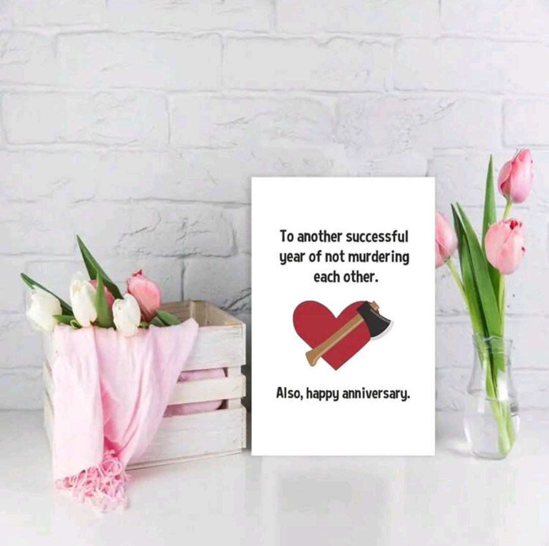 Warm Anniversary Greeting Card