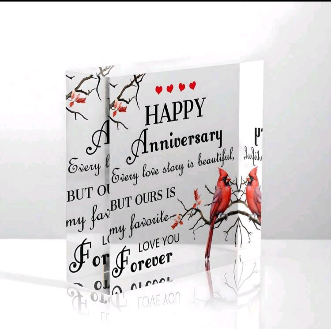 Acrylic Plaque - Gifts For Anniversary