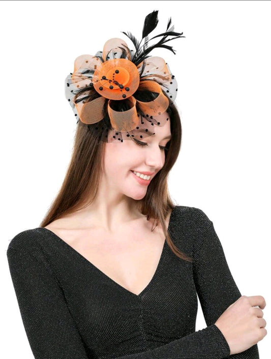 Halloween Inspired  Fascinator