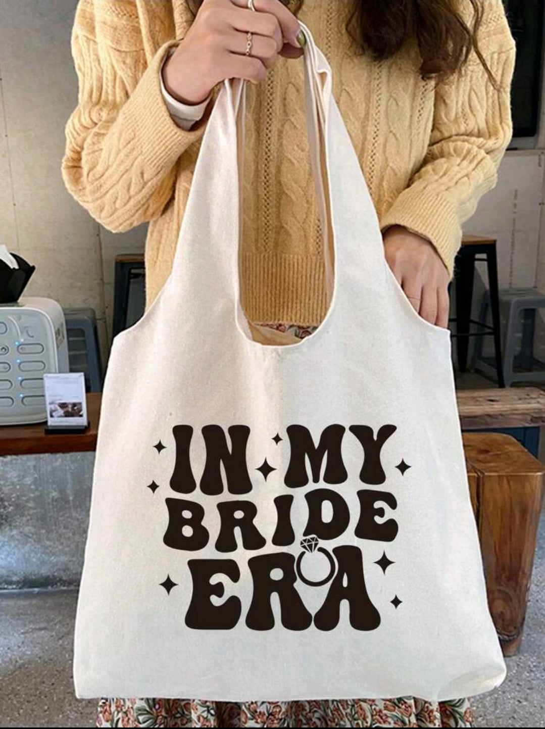 In My BRIDE Era Tote Bag