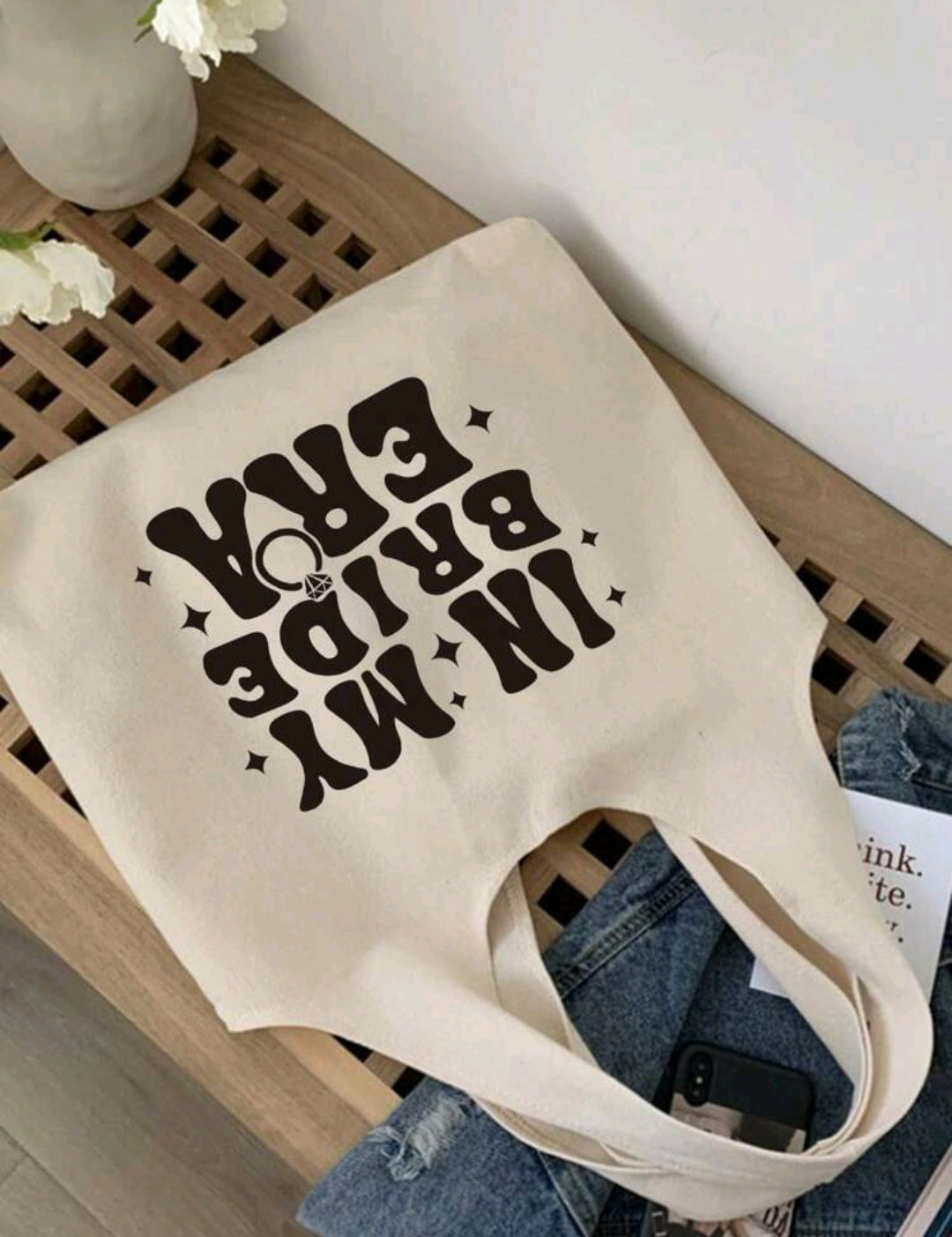 In My BRIDE Era Tote Bag