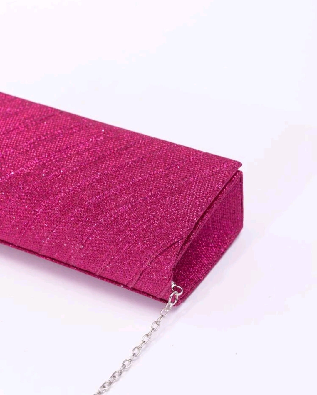 Glamorous Pleated Detail Clutch