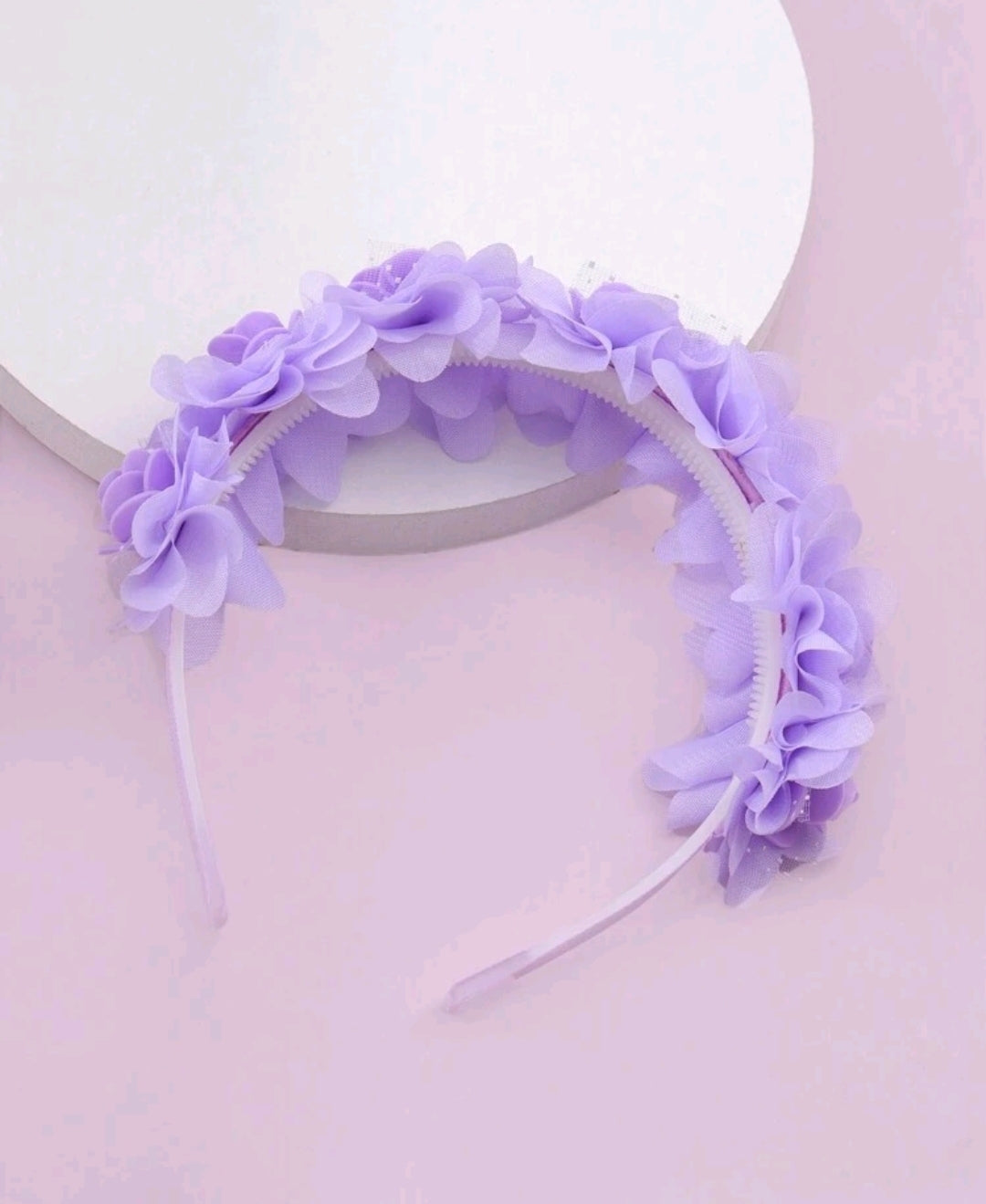 Girls' Purple Flower Girl Headband