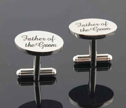 Father of the Groom Gifts Shirt Cufflinks