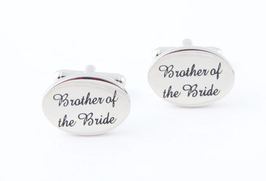 Brother of the Bride Shirt Cufflinks