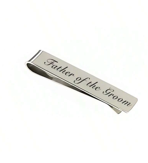 Father of The Groom Tie Clip