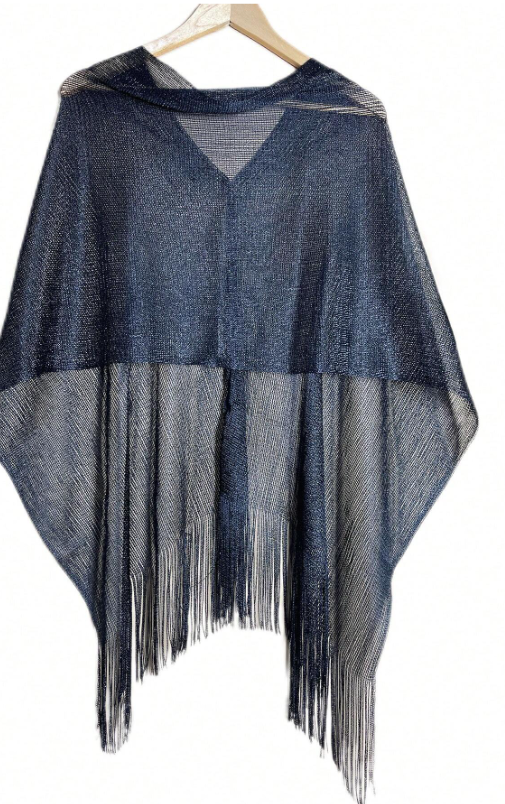 Elegant Poncho Shawl