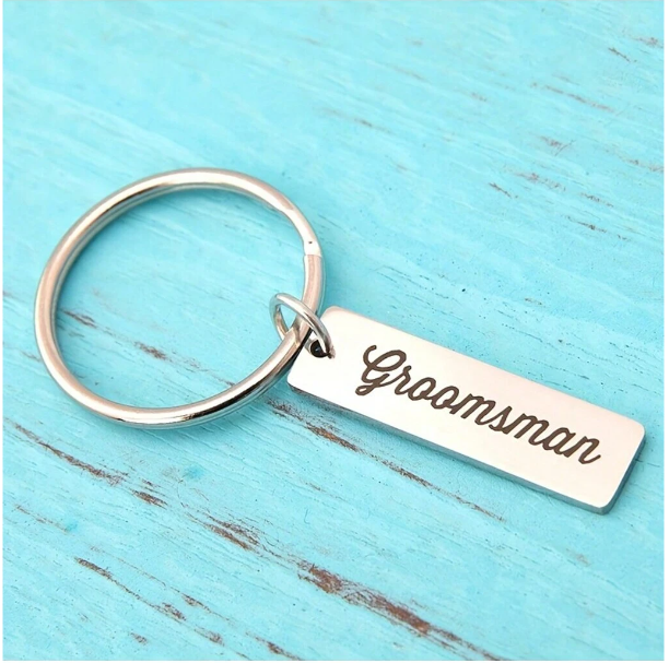 Groomsman Keychain Gift