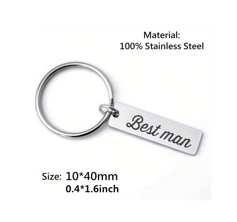 Best man Keychain Gift