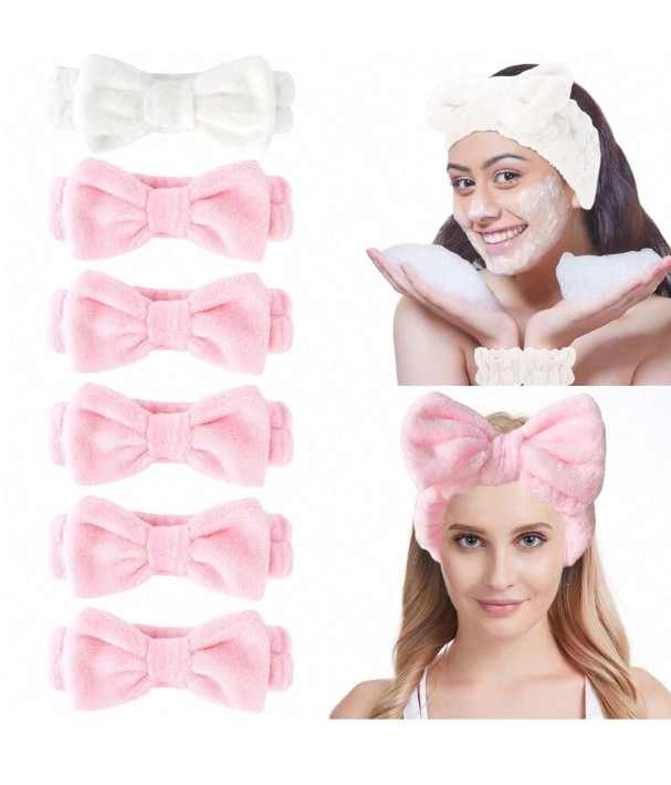 6 pcs Spa Headband Set