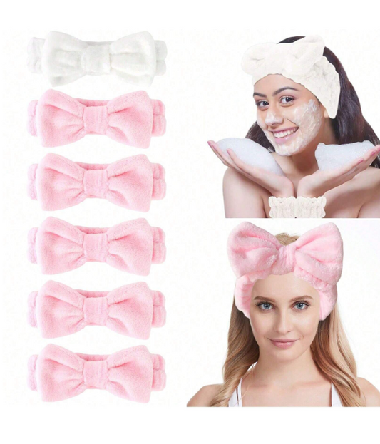 6 pcs Spa Headband Set