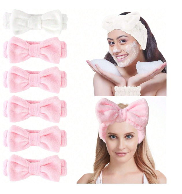 6 pcs Spa Headband Set