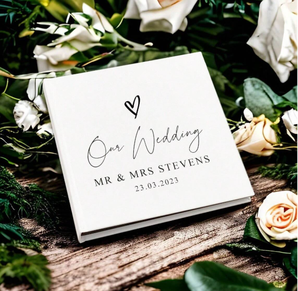 Personalized Wedding Guest Book