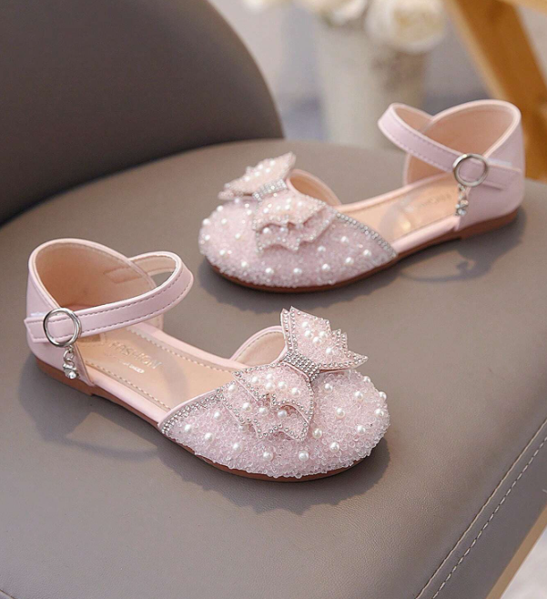 Flat Sandals Girl Princess Shoes