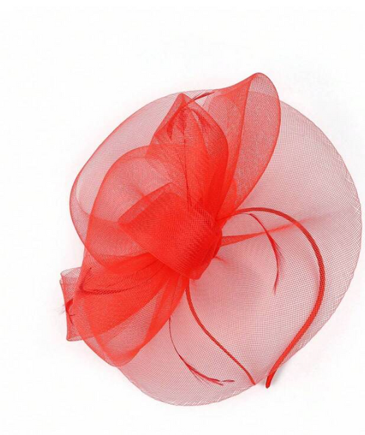 Bow Mesh Head Fascinator