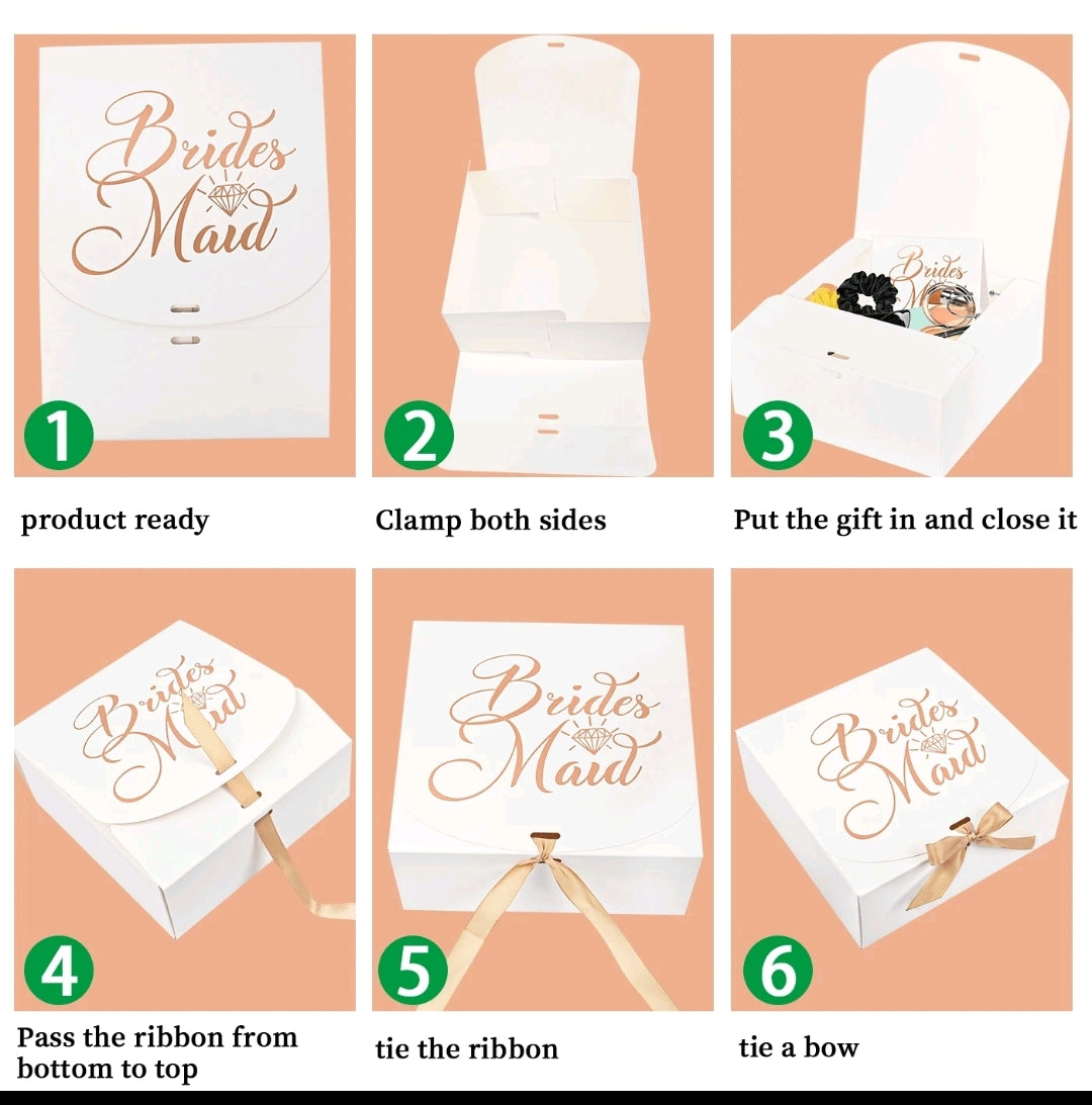 Maid of Honor Proposal Box With Card