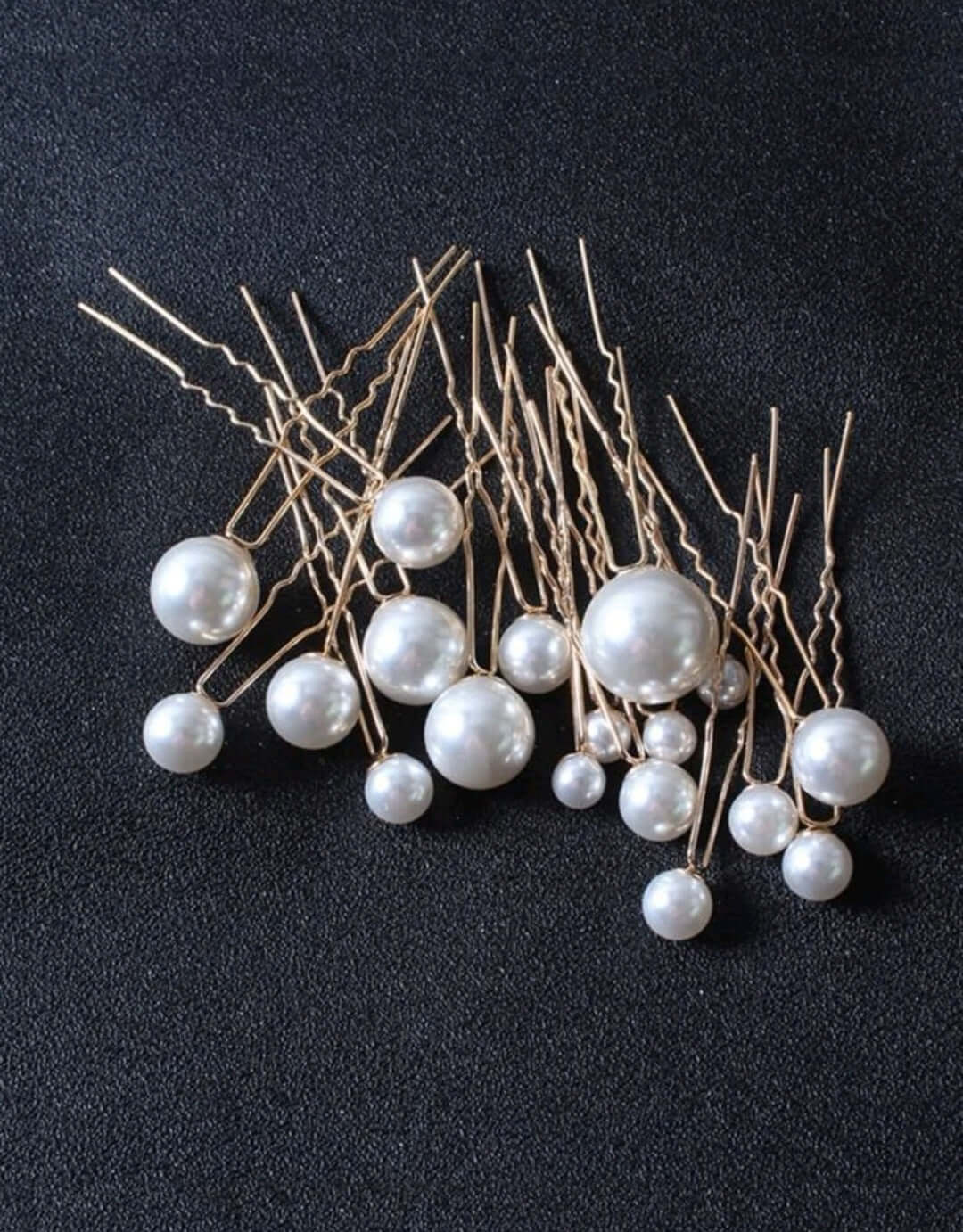 18pcs Women Faux Pearl Bridal Hair Clip