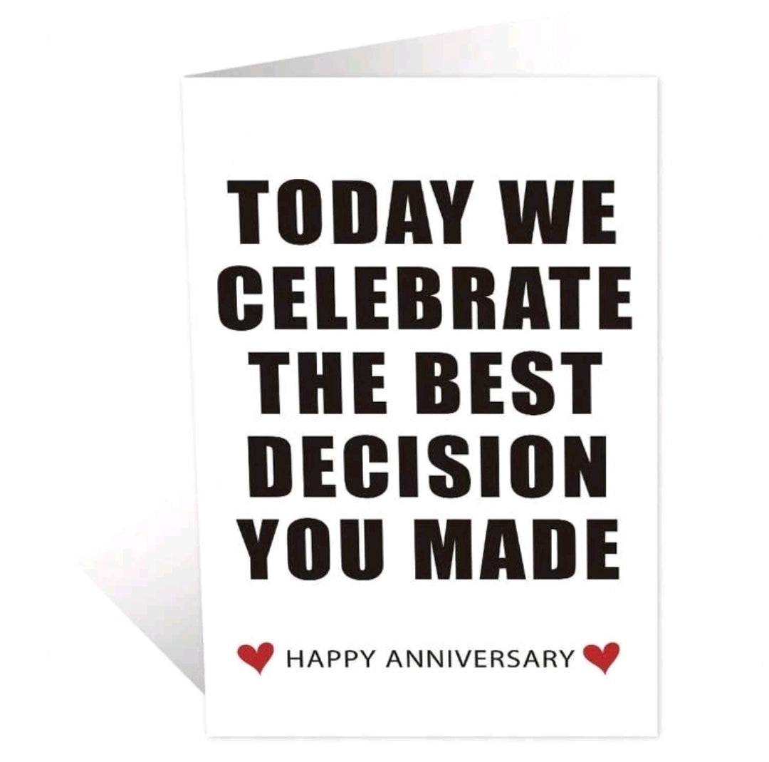 Marriage Anniversary Greeting Card