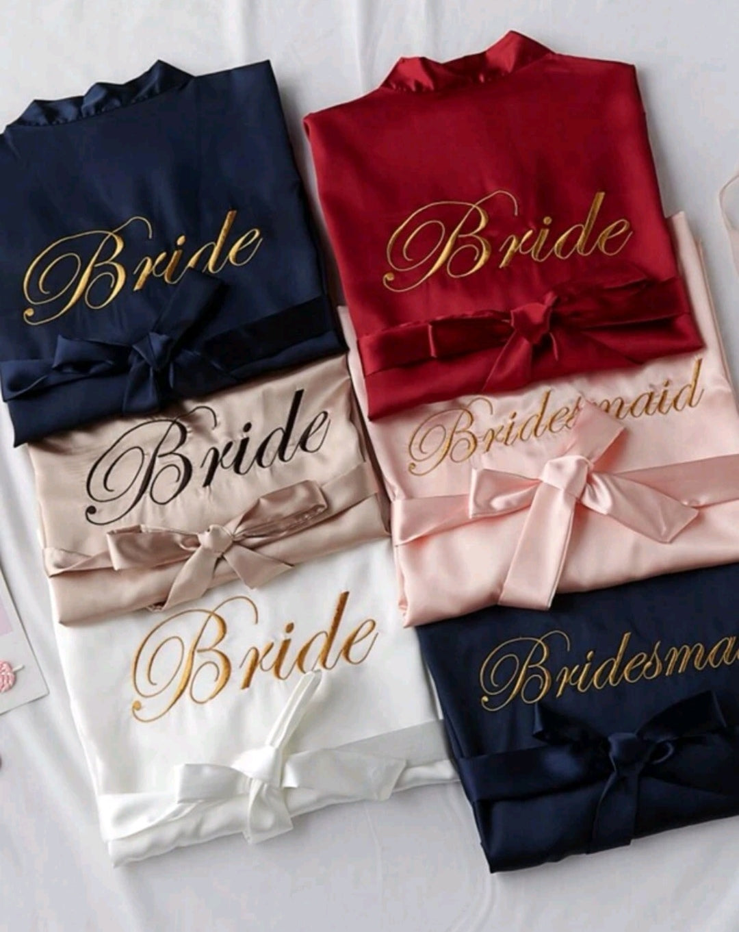 Bridesmaids Robe Champagne