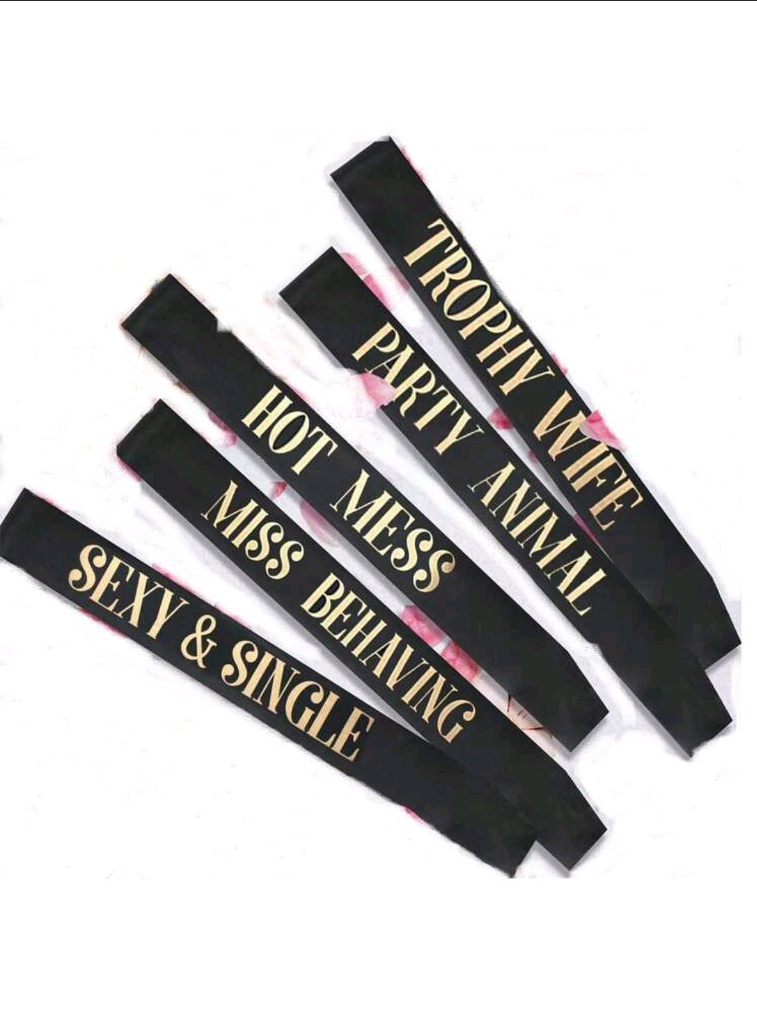 12pcs/Set - Bachelorette Party Sash