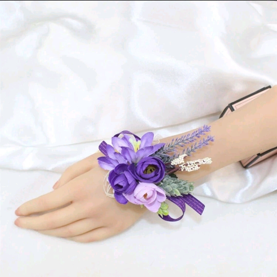 Lavender Wrist Corsage