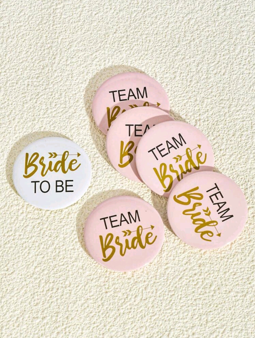 6pcs Bachelorette Party Pins