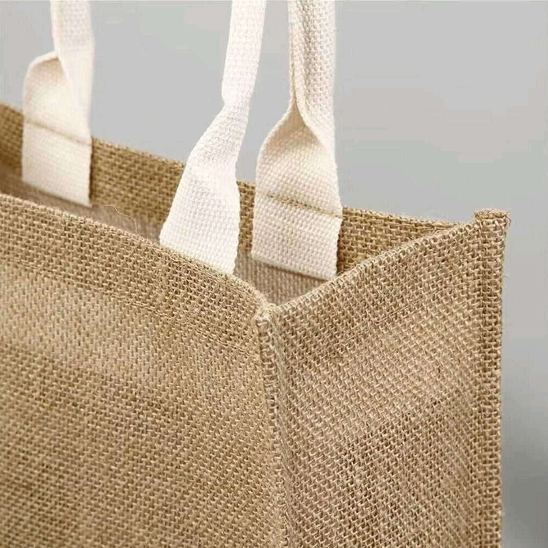 Bride Burlap Tote Bag