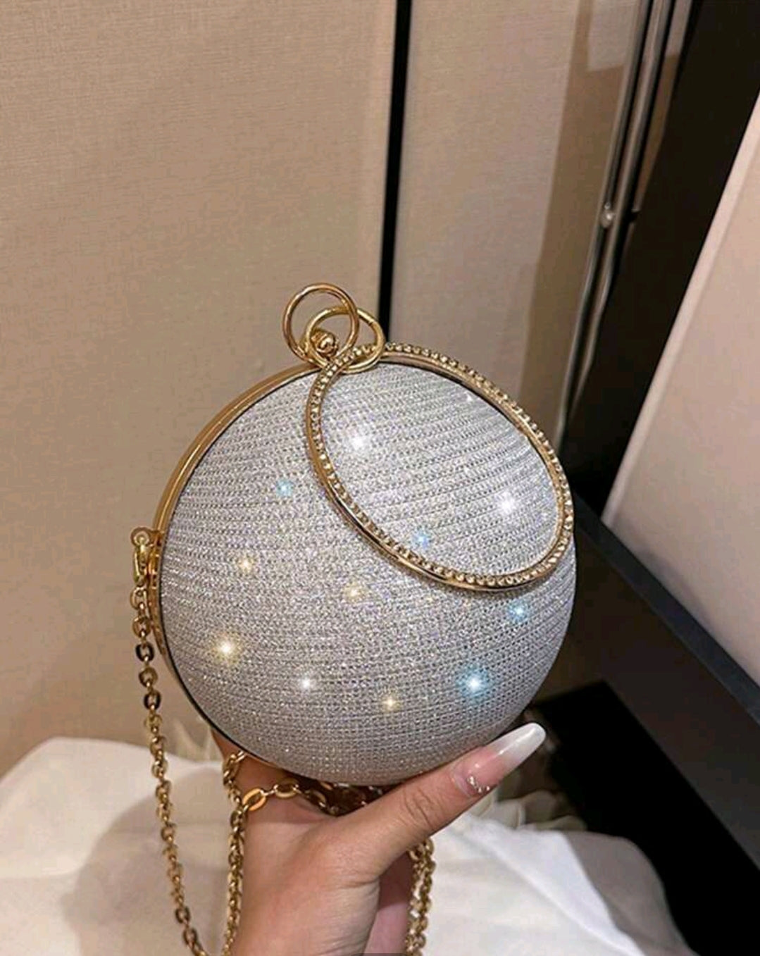 Casual Mini Circle Evening Bag