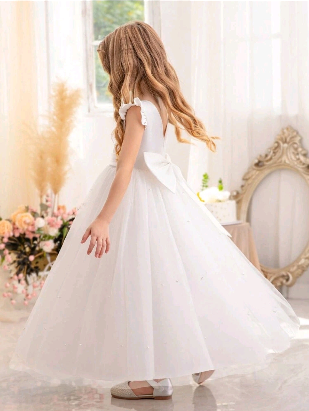 Bowknot Party Tulle Princess Dress