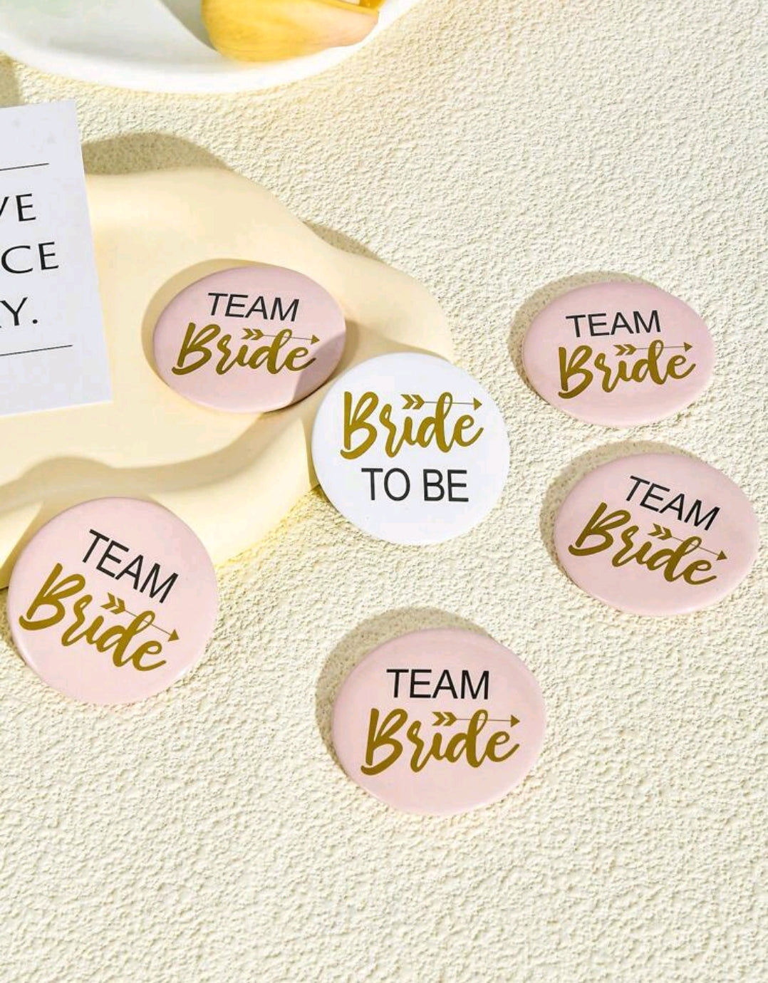 6pcs Bachelorette Party Pins